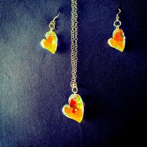 Earring And Necklace